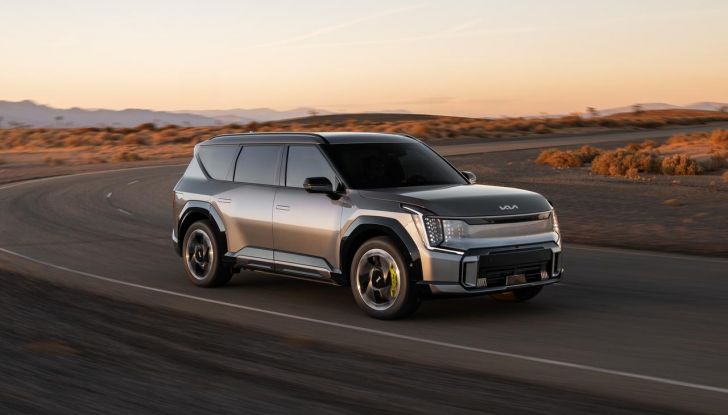 Kia EV9 GT: caratteristiche, design, abitacolo e prestazioni - Foto 1 di 21