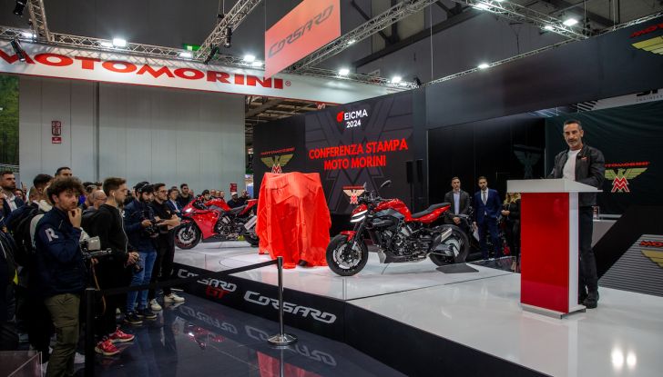 Moto Morini cala il poker a EICMA 2024 - Foto 2 di 13