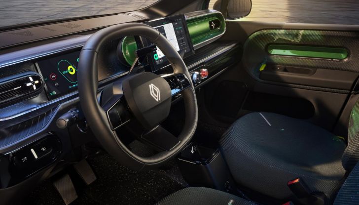 Renault Twingo E-Tech Electric, ecco gli interni: minimalismo, funzionalità e un tocco di nostalgia anni ‘90 - Foto 11 di 28
