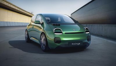 Renault Twingo E-Tech Electric, ecco gli interni: minimalismo, funzionalità e un tocco di nostalgia anni ‘90