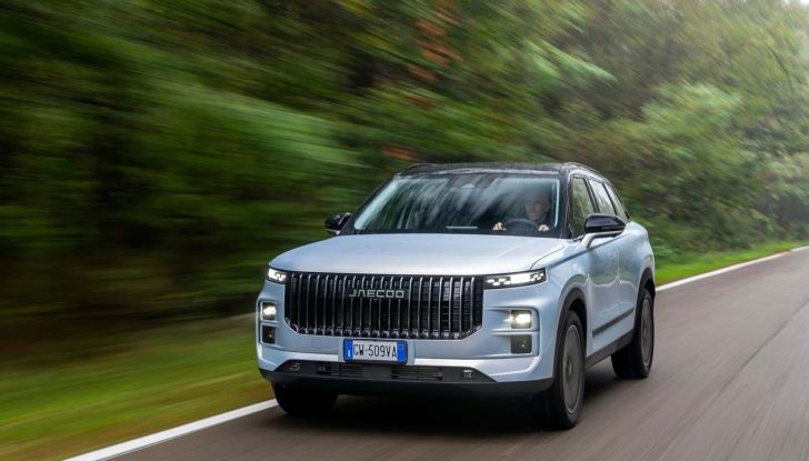 Jaecoo 7 Super Hybrid: nuovo SUV ibrido plug-in con 1200 km di autonomia - Foto 39 di 41