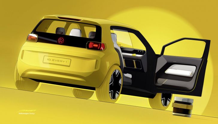 Volkswagen ID. Every1: l’elettrica da città che costa solo 20.000 euro - Foto 9 di 44