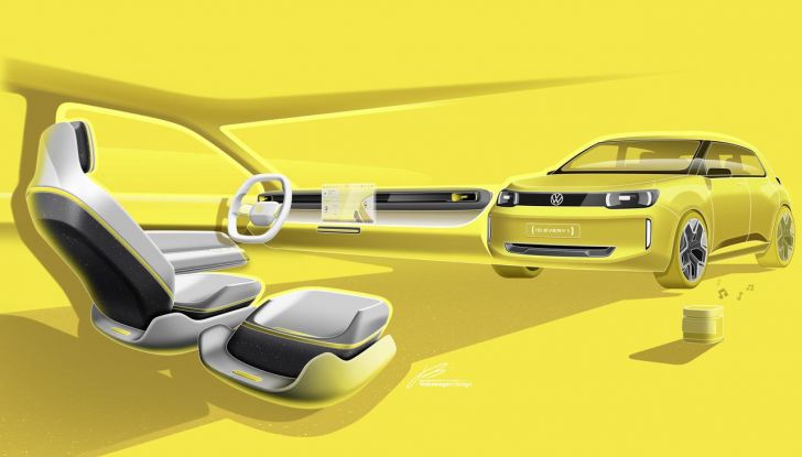 Volkswagen ID. Every1: l’elettrica da città che costa solo 20.000 euro - Foto 10 di 44