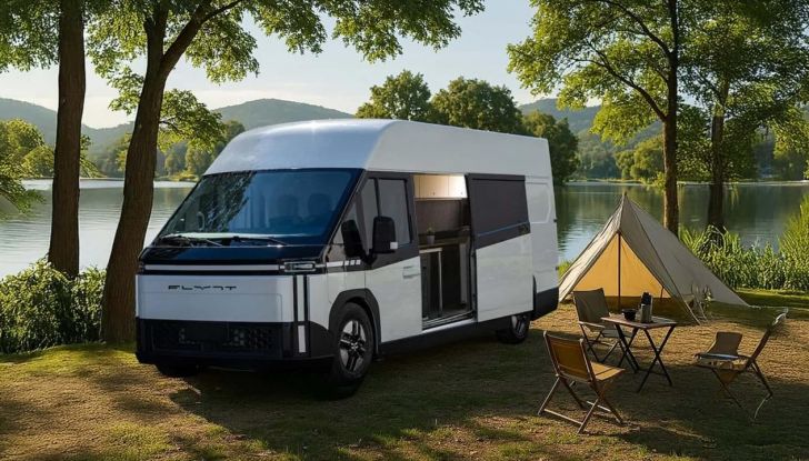 FLYNT eLCV: Oriente e Occidente si incontrano in questo furgone elettrico - Foto 7 di 8