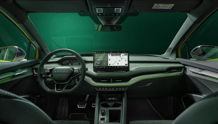 Skoda Elroq RS: al via agli ordini in Italia da 51.100 euro - Foto 7 di 9