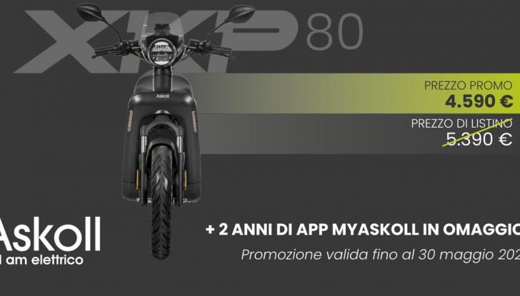 Askoll promozioni scooter elettrici maggio 2025