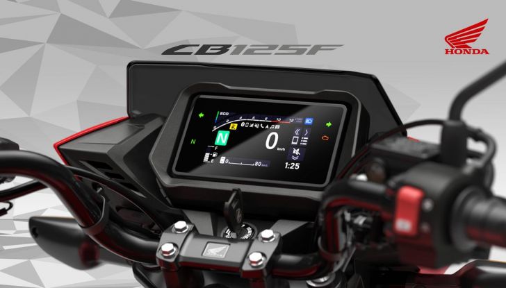 Honda CB125F 2026: la piccola naked ora con Start & Stop e display TFT - Foto 41 di 53