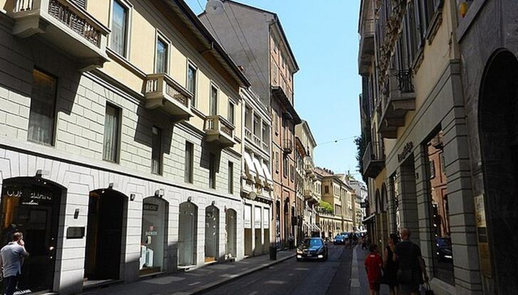 ZTL Quadrilatero della Moda Milano