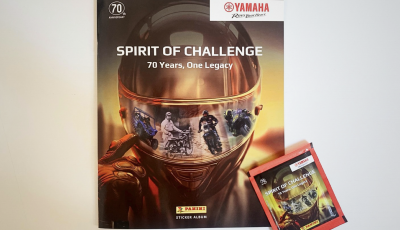 Yamaha celebra 70 anni con un album Panini: una storia di innovazione e passione