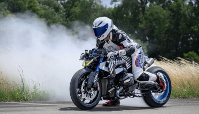 Bmw R 1300 R Titan, la special da gara con Nos e carbonio