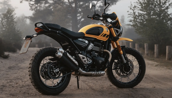 Triumph scrambler 400 XC, lo stile retro incontra l’anima off-road - Foto 12 di 17