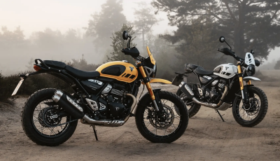 Triumph scrambler 400 XC, lo stile retro incontra l’anima off-road