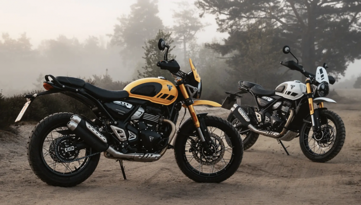 Triumph scrambler 400 XC, lo stile retro incontra l’anima off-road - Foto 5 di 17