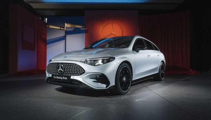 Mercedes-Benz CLA Shooting Brake 2025: la prima station wagon full-electric della Stella - Foto 1 di 22