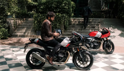 Triumph Thruxton 400: presentata in India, pronta a conquistare l’Europa entro fine anno