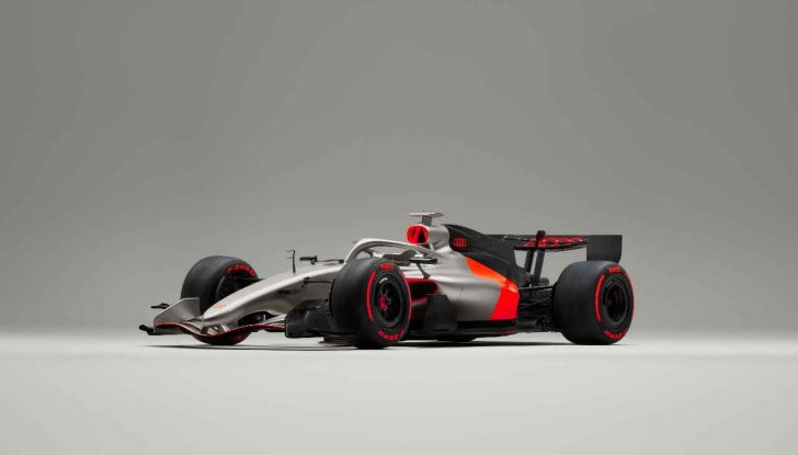 Audi svela il design Formula 1 in vista del debutto nella stagione 2026 - Foto 1 di 6