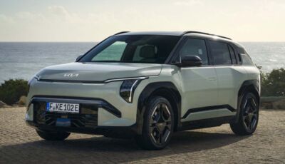 Kia EV3 e EV5 AWD 2026: trazione integrale con doppio motore elettrico e ricarica AC da 22 kW